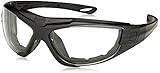 Radians CT1-11 Cuatro 4-in-1 Foam Lined Safety Eyewear with Clear Anti-Fog Lens by Radians