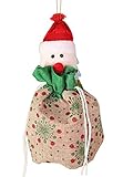 クリスマスデコレーションクリスマスギフトバッグアップルバッグキャンディバッグ[C]