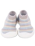 【OSABASA】ベビーファーストシューズラバーソックススニーカーGGOMOOSIN(コムシン)（男女兼用） KGSHSN01_KGSHSN011-WHITE-13.5 [並行輸入品]