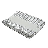 Lodger Scandinavian Print Changing Pad Cover (Beige) by Lodger