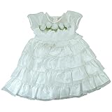 【オールシーズン】 formal wear(フォーマルウエア)女児パーティドレスティアードワンピースブルマ付き 90cm /ホワイト NO.BF-99402
