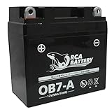 ORCA BATTERY バイク用 バッテリー 液入り 充電済み OB7-A (YB7-A / 12N7-4A / GM7Z-4A 互換)