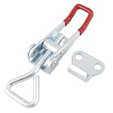 トグルラッチ，SODIAL(R) 引き出しクローゼットチェストハードウェア3.2ロングメタルトグルラッチキャッチ