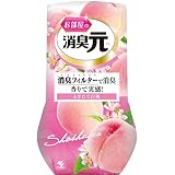 お部屋の消臭元 もぎたて白桃 消臭芳香剤 部屋用 置き型 400ml 小林製薬