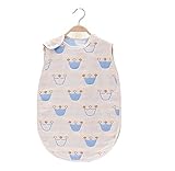 Dot-RIce 6重より柔らか ガーゼスリーパー 肌触り抜群 ベビーサイズ 40cm*60cm (B)