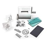 Sizzix サイドキック スターターキット（ホワイト＆グレー） ダイカットマシン カッティングマシン スクラップブッキング 型抜き エンボス加工 カード作り/Sizzix Sidekick Starter Kit (White & Gray) [661770]【日本正規品】