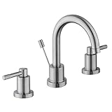 ペガサス67704 W-6004 8で。Widespread 2-handle high-arcバスルーム蛇口でつや消しニッケル