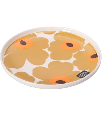 Amazon.co.jp: マリメッコ marimekko プレート 20cm Unikko ウニッコ