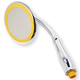 LAPHSODA（ラフソーダ） シャワーヘッド 交換セット 直径15cm ビッグ 散水板 （ シルバー ）