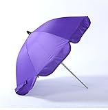 HongKang ユニバーサルトロリーベビーカーの日傘傘UV太陽の傘 (purple)