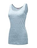Regna XレディースノースリーブコットンCozyタンクトップスTシャツ( S - 3 X L、4スタイル) US サイズ: 3L カラー: ブルー