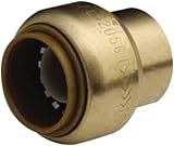 Cash Acme U514LF Sharkbite Push Fit Endstop, 1/2 In., Lead Free by Cash Acme
