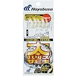 ハヤブサ(Hayabusa) 太ハリスサビキ 蓄光スキン フラッシュ 3-2 HS416-3-2