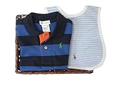 ラルフローレンの子供服　POLO　RALPHLAUREN　ベビー　出産お祝いセット（半袖）　男の子　７５ｃｍ　６ヶ月～９ヶ月用 [並行輸入品]