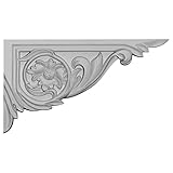 Ekena Millwork SB11X06VI-R 11-Inch W by 6 1/4-Inch H by 5/8-Inch D Vincent Stair Bracket, Right [並行輸