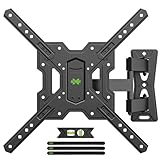 USX MOUNT テレビ壁掛け金具 26～55インチ対応 ディスプレイアーム 最大耐荷重35kg LCD LED 液晶 tv かべかけ金具 壁掛けテレビ金具 用前後､左右､上下多角度調節可能 頑丈な金属 延長アーム 最大VESA 400x400mm バブルレベル、ケーブルタイ付き