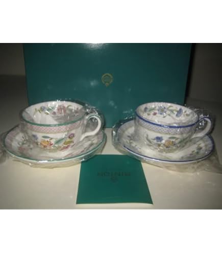 Amazon.co.jp: MINTONミントン 英国製 ハドンホールブルー ティー