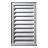Fypon FLV18X30 18"W x 30"H Vertical Functional Louver [並行輸入品]