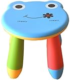 子供用チェア スツール カエル (ブルー)