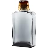 ideaco ( イデアコ ) 洗口液 詰め替え ディスペンサー 400ml グレー アンバー MOUTH WASH BOTTLE ( マウスウォッシュ ボトル ) one