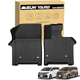 【SunYard】新型 アルファード ヴェルファイア 40系 フロアマット 3D 荷台 フロア マット 防水 防汚 汚れ 防止 3D フルセット (1列目, 40系)