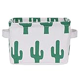 Hillrong 収納ボックス ランドリー バスケット 折り畳み式 小物入れ おしゃれ 綿麻製 雑貨 衣類 持ち手付き