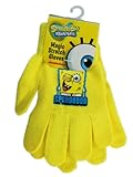 イエロースポンジ・ボブ手袋 – Spongebob冬手袋