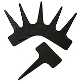 50枚入り 園芸ラベル 植物タグ マーカー T型 プラスチック製 保育園 ガーデニング 植物