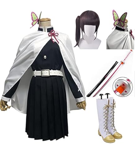Amazon.co.jp: 栗花落カナヲ コスプレ ブーツ 鬼滅の刃 コスプレ