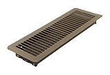 Accord ABFRBR414 Floor Register with Louvered Design, 4-Inch x 14-Inch(Duct Opening Measurements), B