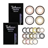 カラコン TeAmo マンスリー 2枚ｾｯﾄ 【度あり 度なし】 14.5mm ココブラウン 1month (1箱1枚入り)_0.00