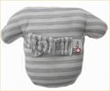 タオル製ベビー服　抱っこ枕　★タオル製腕枕 　枕　ベビー枕　ピロー　寝具　今治タオル　日本製　ポンチャン★　表ガーゼ裏タオルの高級素材使用 (ブルー)