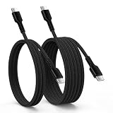 Ocbuo iphone16 Type C 充電ケーブル 短い30cm+長い90cm 2本セット PD20W 急速充電 タイプC ケーブル USB C-USB Cケーブル 高耐久ナイロン Android Type-cケーブル アイフォン16/iPhone 15、MacBook Pro、Matebook、iPad、Xperia、Samsung Galaxy、Sony、Pixel等USB-C機種対応