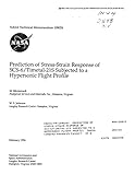 Prediction of Stress-Strain Response of Scs-6/Timetal-21s Subjected to a Hypersonic Flight Profile