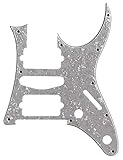 カスタム For Ibanez RG 770 DX Style ギターピックガード (4プライホワイトパール)