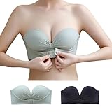 [Olabela] ストラップレスブラ 紐なしブラ ブラジャー 高弾性 チューブトップ バストアップ美胸 シームレスブラ
