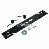Stens 370-019 Metal Power Rake De-Thatcher, Universal Blade, 16" Length, 2-1/4" Width, Kit includes 