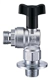 SANEI 【アングルボールバルブ】13逆止付 V626BV-13