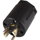 アメリカン電機:アメリカン電機 引掛形 ナイロンプラグ 接地3P30A125/250V 4312N-L14 型式:4312N-L14