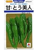 甘とう美人　タキイの青とうがらし種です