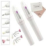 Natural Frequency 電動 ネイルケア セット 2個 やすり 甘皮 日本語説明書...