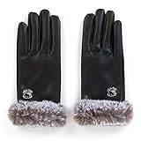 ハローキティ レザー手袋 (タッチパネル対応)