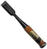 利蔵 追入のみ 赤樫柄 面取スリ合せ 24mm