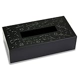 タツクラフト ティッシュボックスカバーケース エレガンス BK 黒