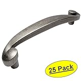 Cosmas 776WN Weathered Nickel Swirl Cabinet Hardware Handle Pull - 3-3/4" Inch (96mm) Hole Centers -