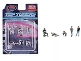 アメリカン ジオラマ 1/64 フィギア トップ チューナーズ American Diorama 1:64 Figures Top Tuners [並行輸入品]