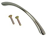 大一鋼業 デザイン取手 コメット ハンドル (ダイカスト) クローム 大 ビスピッチ:128mm