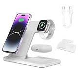 iphone マグセーフ充電器 ワイヤレス充電器 iphone向けapplewatch充電機 iphone apple watch airpods 同時充電スタンド iphone 置き型充電器3in1 ワイヤレス充電器 対応magsafe 充電器 携帯スタンド アップルウォッチ 充電器 タイプc 置くだけ充電ステーション スマホスタンド 折り畳み マグセーフ スタンド 対応apple 充電器