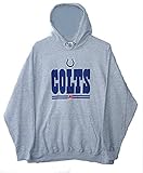 Indianapolis Colts大人用サイズ2 x - large 2 x lフード付きスエットシャツ – グレーXXL