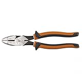 High Quality 213-9NE-EINS 1 Klein Electrician's Insulated 9-Inch High-Leverage Side-Cutting Plier